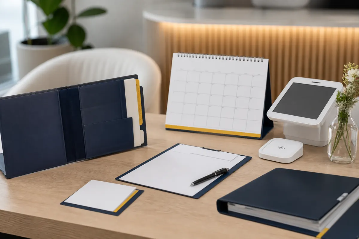 Medical spa enrollment, renewal calendar, cancellation request, and account folder